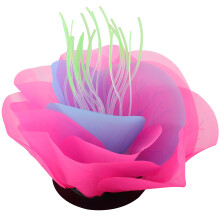 Silicone Aquatic Plant Aquarium Decor Waterlelie Ornament