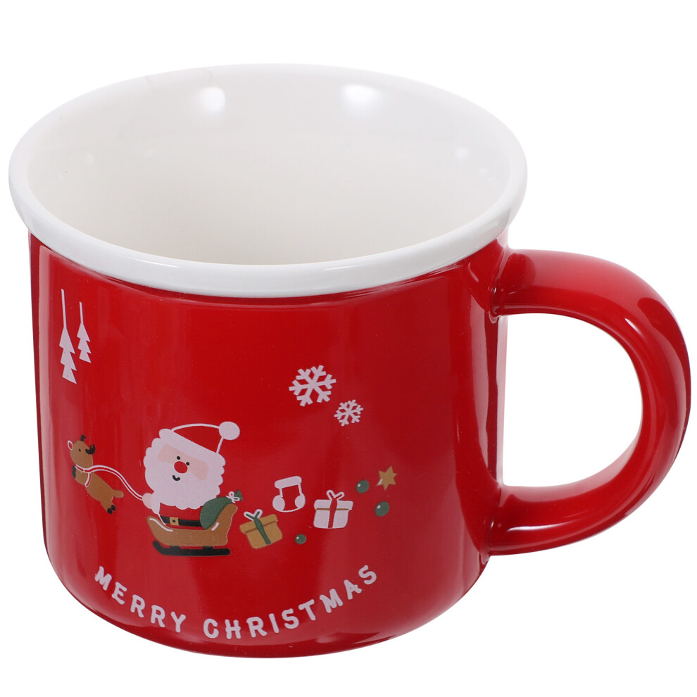 4pcs Ceramic Christmas Mugs Cups for Coffee Tea Milk Water Gift-image-OPC-PKCMHHQ-NEW
