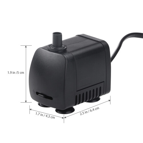 AC 220V 400L/H 7W Submersible Water Pump 2