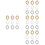 36 Pcs DIY Resin Mini Photo Frames for Phone Case Crafts 8