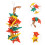 2 Pcs Bird Chewing Toy Cage Hanging Biting Pendant 8