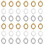 36 Pcs DIY Resin Mini Photo Frames for Phone Case Crafts 7