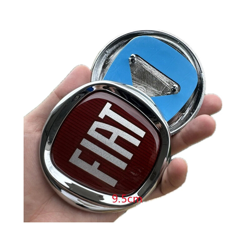FOR FIAT GRANDE PUNTO 500 BOOT TAILGATE BACK TRUNK BADGE 95MM UK