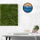 Round Wooden Photo Frame Wall Hanging for Home Office Vintage 9