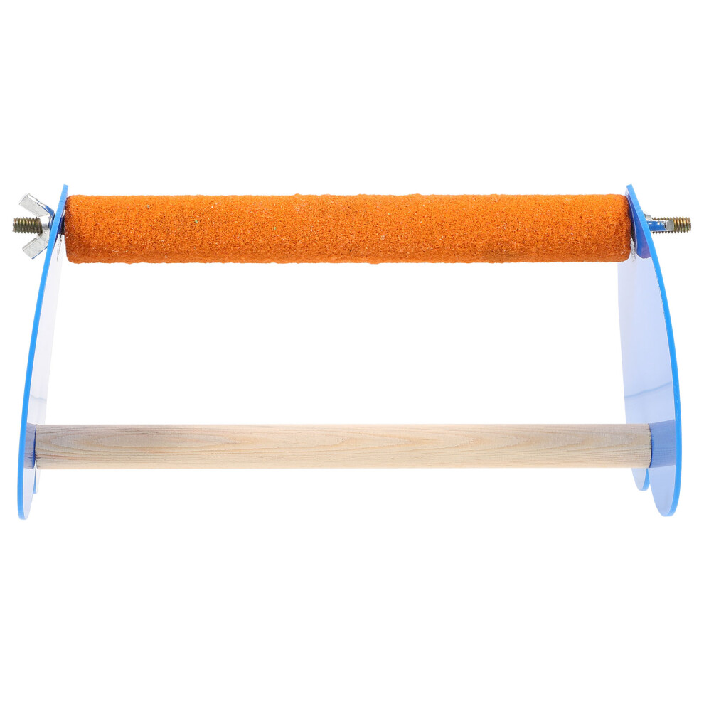 5pcs Bird Perch Parrot Training Stand Cage Grinding Perch