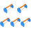 5pcs Bird Perch Parrot Training Stand Cage Grinding Perch 4