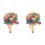 2pcs Parrot Perch Stand with Toy for Bird Cage 4