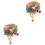 2pcs Parrot Perch Stand with Toy for Bird Cage 5