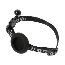 4pcs Adjustable Reflective Cat Collar with Bell