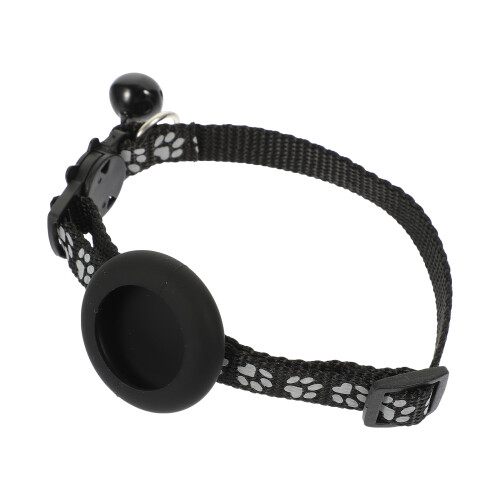 4pcs Adjustable Reflective Cat Collar with Bell
