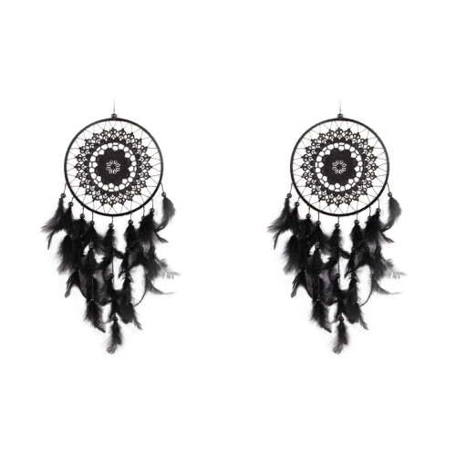 Handmade Plum Blossom Dreamcatcher with (2pcs) 1