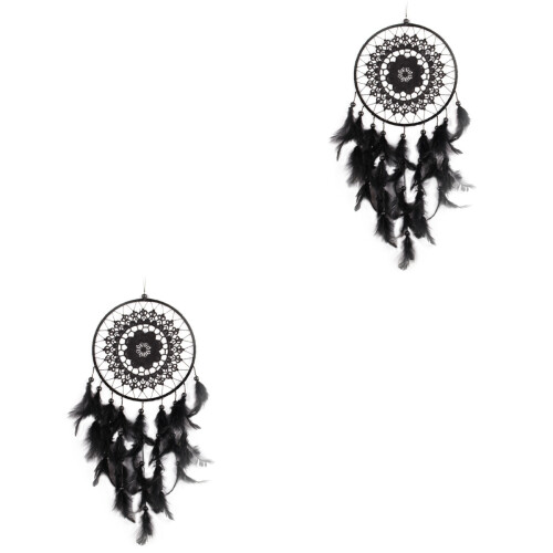Handmade Plum Blossom Dreamcatcher with (2pcs) 2