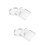 4 Pcs Clear Acrylic Display Blocks Photography Props 7