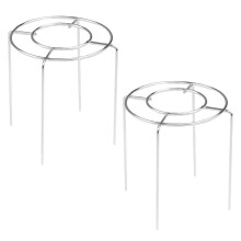 6 Pcs Stainless Steel Steamer Rack Cooling Rack 12.7cm