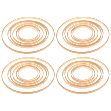 72 Pcs Bamboo Dream Catcher Hoops DIY Craft Rings