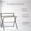 Vida Designs (Grey) Brooklyn Foldable Industrial Home Office Desk 7