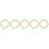 5pcs Titanium Steel Dog Chain Collar 11