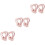 6 Pcs Flower Packing Box Paper Wrapping Container 5