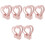 6 Pcs Flower Packing Box Paper Wrapping Container 3