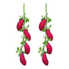 2pcs Artificial Sweet Potato Strings Vegetable Props