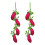 2pcs Artificial Sweet Potato Strings Vegetable Props 1
