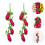 2pcs Artificial Sweet Potato Strings Vegetable Props 7
