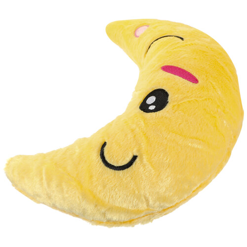 2pcs Light Up Moon Shaped Plush Pillow Glow Toy 2