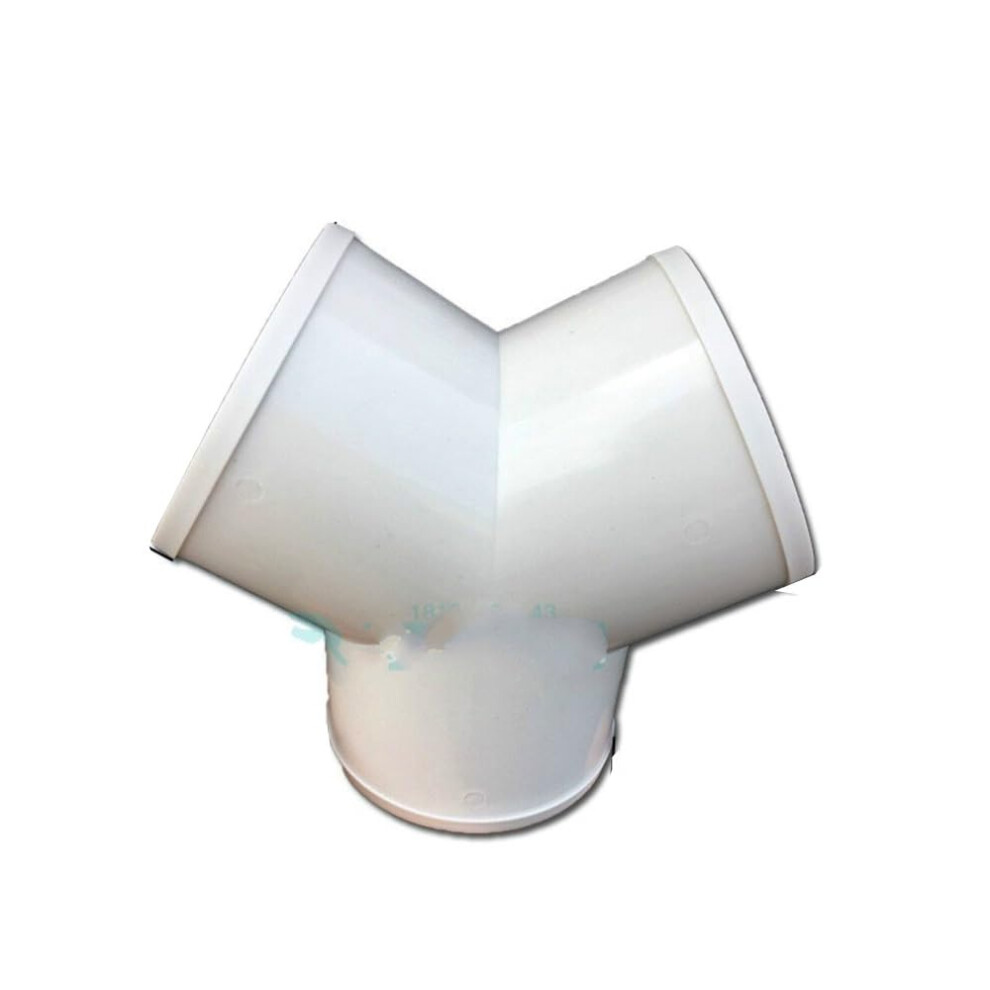 3-Way Splitter, 150Mm Abs Ventilation Duct Coupler, Y Splitter Connector For 100/150/200Mm Ventilation Tube 6038364171429