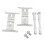 Front Brake Pad Installation Kit 109-1658 Metal 9