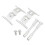 Front Brake Pad Installation Kit 109-1658 Metal 2