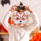 8pcs White Cat Face Masks for Party Masquerade 8