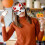 8pcs White Cat Face Masks for Party Masquerade 7