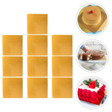 10 Pcs 8inches Square Cake Box Pads Cardboard