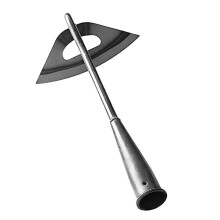 Garden Hoe Weeding Tool 29x16cm Sharp Garden Weed Puller for Backyard Planting and Farm Soil Loosening