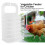 Foldable Plastic Chicken Foraging Basket, Hanging Fruit & Veg Feeder 7