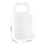 Foldable Plastic Chicken Foraging Basket, Hanging Fruit & Veg Feeder 8