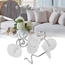 400Pcs Clear Stainless Steel Twist Pins for Bedskirt Couch Sofa Repair