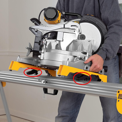 Upgraded Power Tool Clamp Accessory for Multiple Model Miter 1
