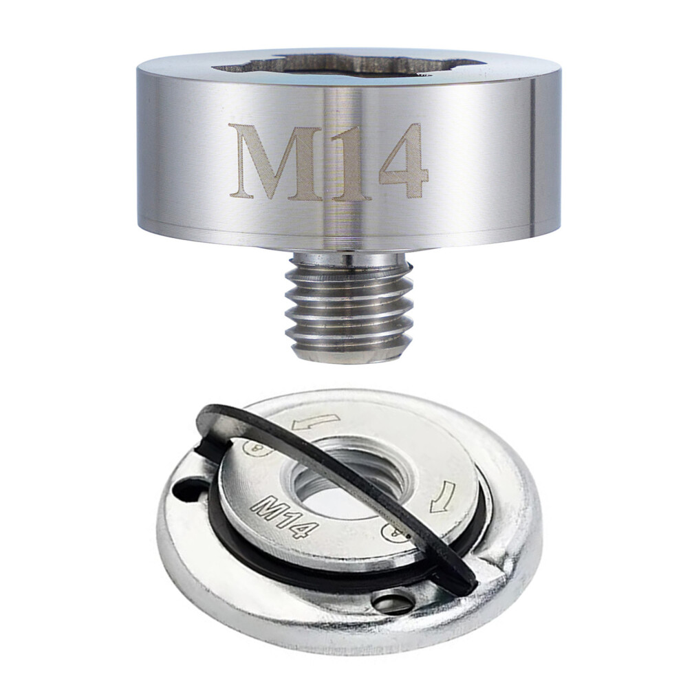 Upgraded Angles Grinder Adapter With Flange Nut For X Lock M14 7754000015825