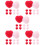 120 Pcs Wool Felt Hearts Decorations Photo Props 10