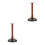2 Pcs Plush Doll Storage Holder Wooden Display Rack 4