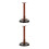 2 Pcs Plush Doll Storage Holder Wooden Display Rack 6