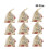 100 Pcs Wedding Candy Boxes Pyramid Chocolate Gift Party 10