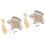 100 Pcs Wedding Candy Boxes Pyramid Chocolate Gift Party 4