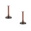 2 Pcs Plush Doll Storage Holder Wooden Display Rack 2