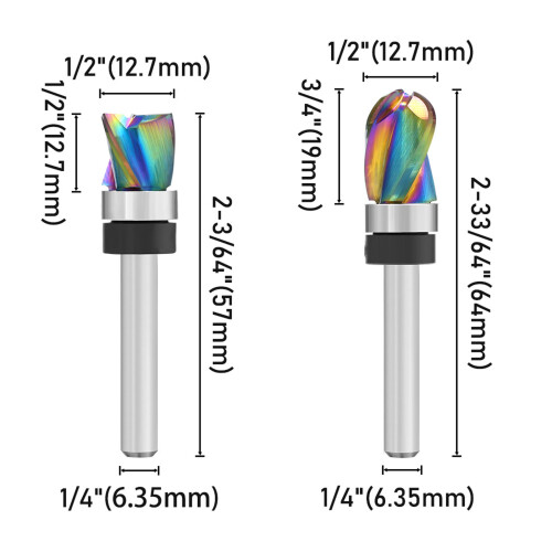 Woodworking Alloy Milling Tool 3 Blade Structure-Cleaning knife 2