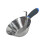 Large Capacity 18cm Mirror Polished Stainless Steel Cement 1