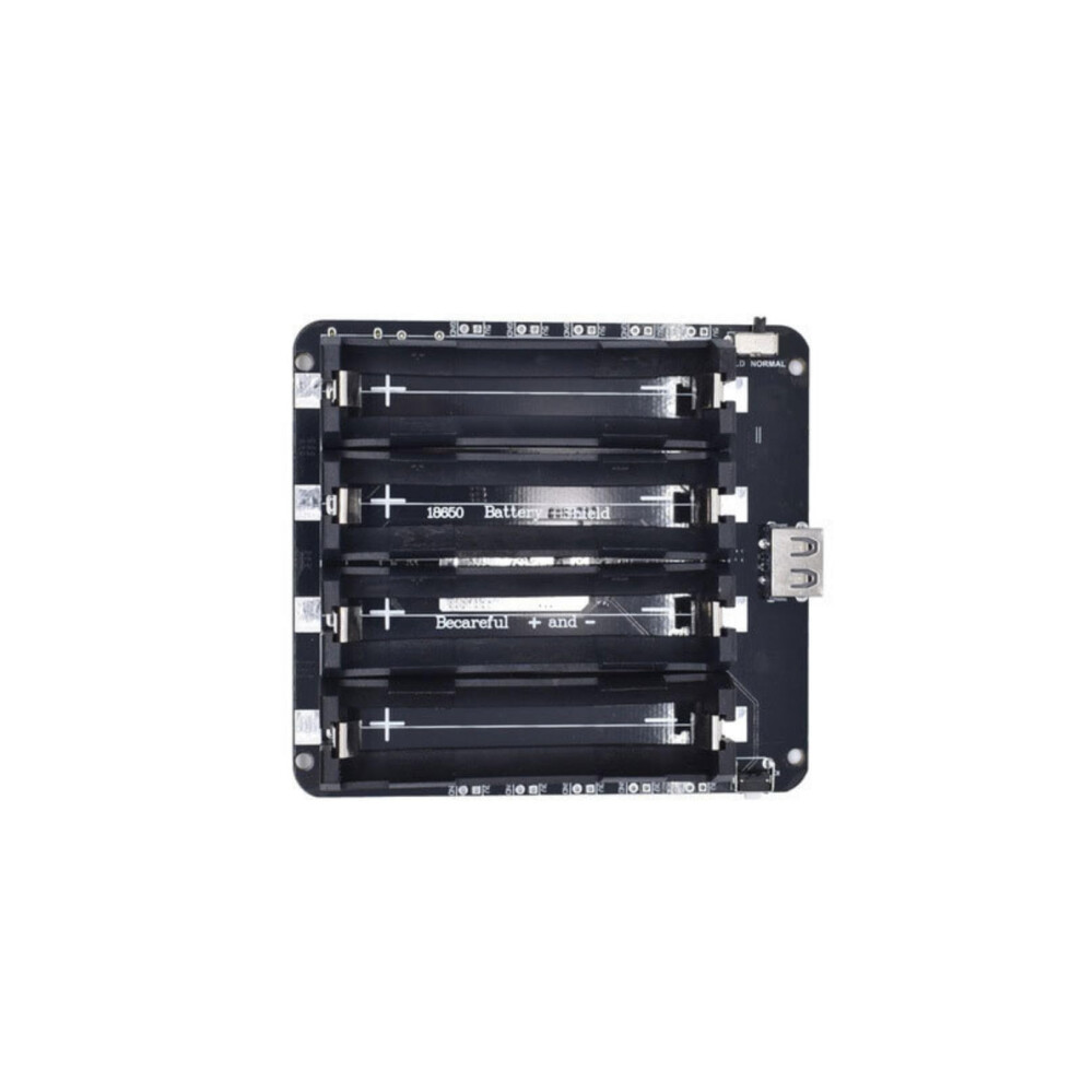 Compatible Development Board 18650 Battery Holder 4-Slot Design For Rechargeable Batteries Case And Storage Solutions 6447073488238
