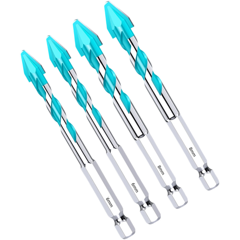 Precise Ground Eccentric Drill Bit Industrial-6Mm6mm8mm8mm 7754000016532