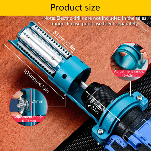 Rapid Fish Descaler Attachment For Electric Drills Ergonomic 2